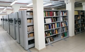 Книжное хранилище. Фото