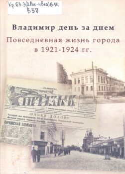 Владимир день за днем. Обложка книги
