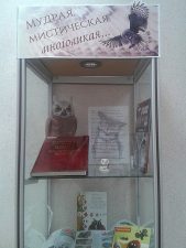 На книжной выставке представлены издания из фонда Владимирской областной научной библиотеки. Витрина 1