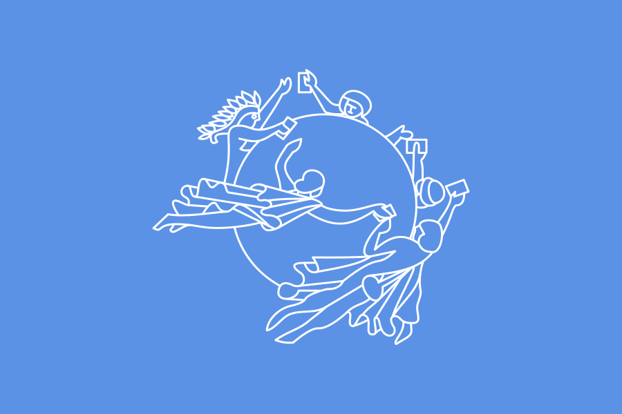 Флаг Всемирного почтового союза