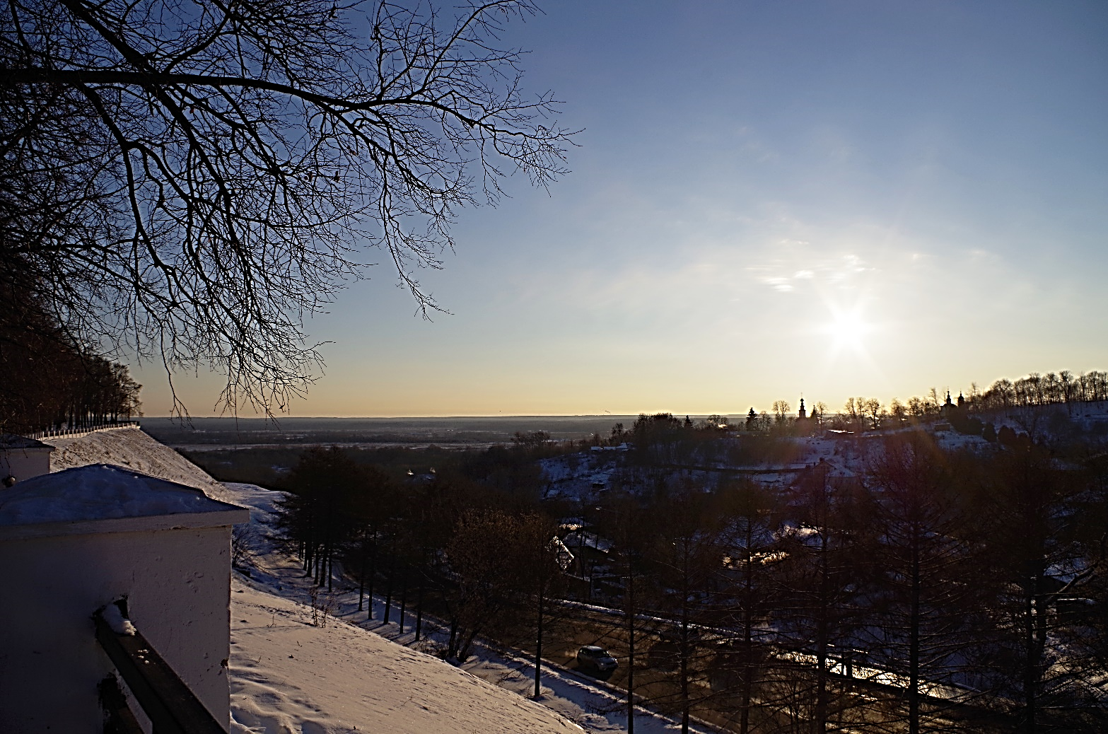 Рождественский календарь 201712. г. Владимир зимой01. Фото владимира из парка пушкина