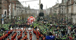 праздничный парад в ирландии