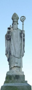 статуя святого патрика