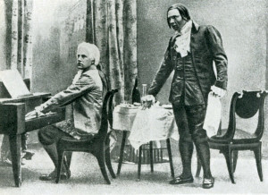 Фрагмент из оперы Н. А. Римского-Корсакова "Моцарт и Сальери", 1898 год