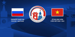 флаги вьетнама и россии