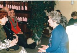 Встреча с племянницей В. Козина Музой Николаевной Еремеевой. 1998 г.