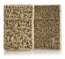 Книжный блок из кости