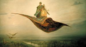 Картина В. М. Васнецова «Ковер-самолет» 