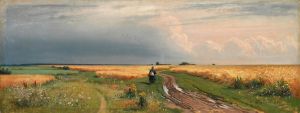 Картина И. И. Шишкина «Дорога во ржи»