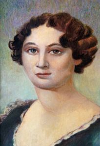 Портрет В. П. Тургеневой (Лутовиновой), матери И. С. Тургенева