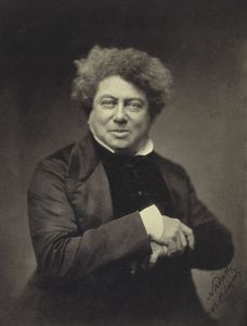 Фотография Ф. Надара "А. Дюма", 1855 год