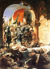Вступление в Константинополь Мехмета II. Бенжамен-Констан, Жан-Жозеф. 1876.