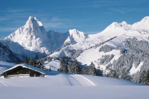 Швейцарские Альпы в зимнее время