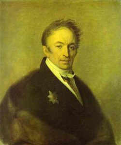 Венецианов А. Г. Н. М. Карамзин. 1828.