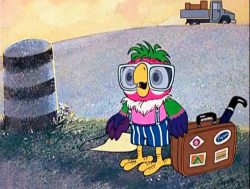 Кадр из мультфильма "Возвращение блудного попугая"