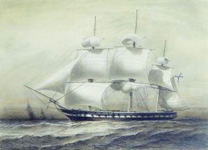 Рисунок А. П. Богомолова, 1847 год.