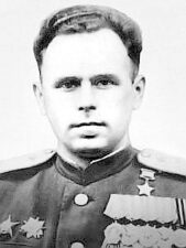 Герой Советского Союза, летчик-истребитель В. В. Бобков