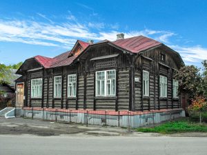 Дом, в котором родился А. И. Фатьянов.