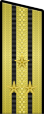 Погон к парадной форме одежды «капитана 1-го ранга» ВМФ