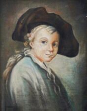 Портрет А. В. Суворова в детстве, неизвестный художник