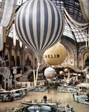 Первая выставка воздухоплавания в Париже. 1909 г.