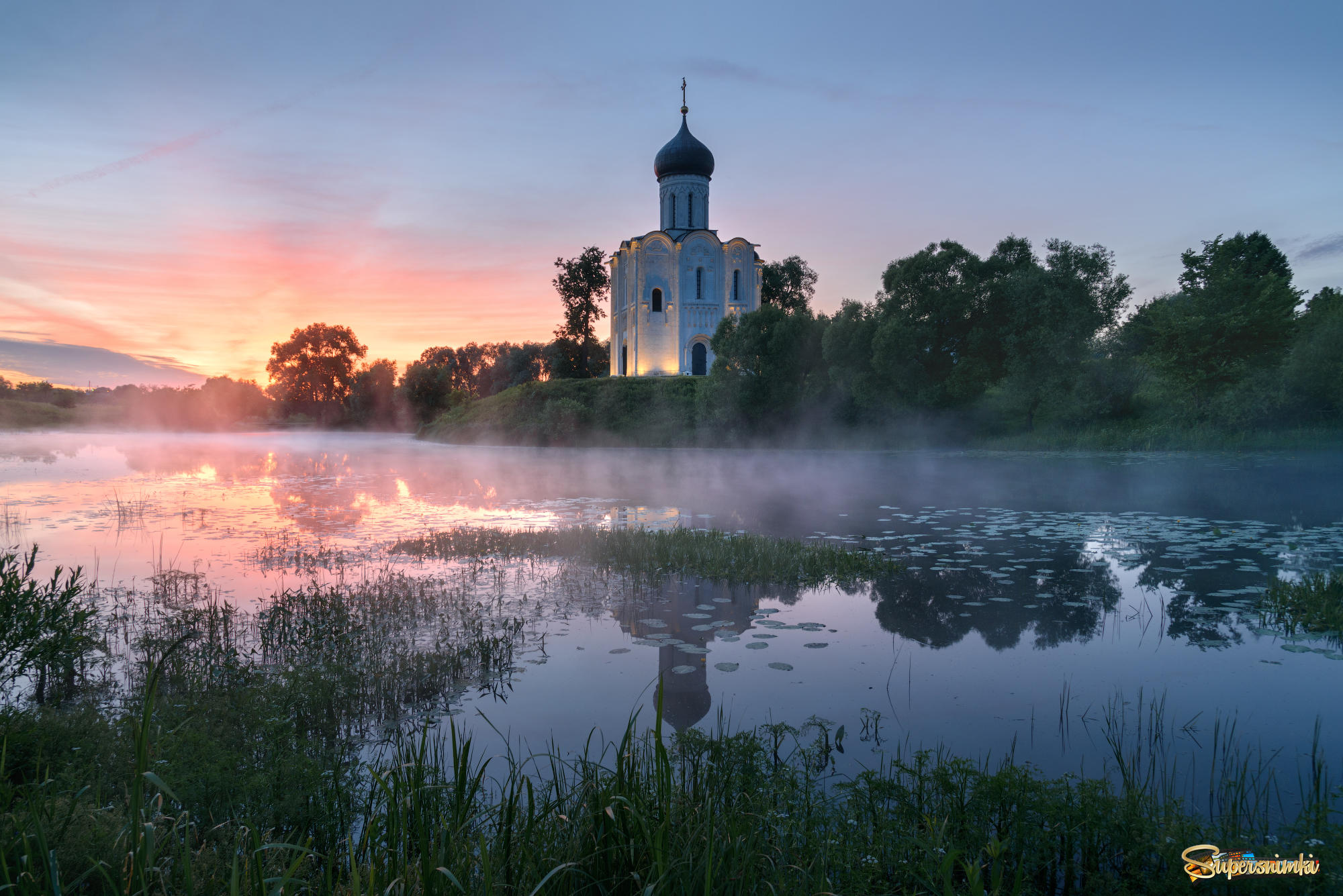 Владимир озеро и Церковь