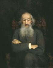 Константин Николаевич Бестужев-Рюмин. Портрет работы Е. С. Зарудной, 1889 год.