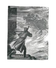 Книга с гравюрами. Картинка А.С.Пушкин. Метель