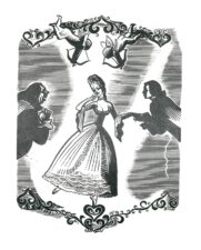 Книга с гравюрами. Картинка А.Ф.Прево. История кавалера де Грие и Манон Леско
