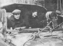 На съемках фильма "Рысь возвращается"