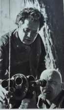 Режиссер Агаси Бабаян и оператор Анатолий Казнин за работой