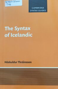 исландский синтаксис