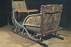 Талашинские мастерские. Сани-возок