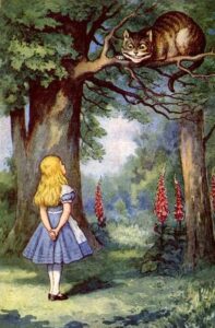 Иллюстрация Д. Тенниела к сказке Л. Кэрролла "Алиса в Стране Чудес"