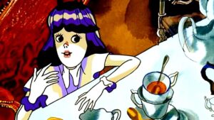 Кадр из советского мультфильма "Алиса в стране чудес"