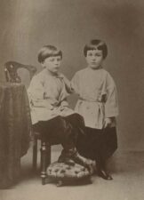 Братья Трубецкие - Сергей Николаевич и Евгений Николаевич. Москва, 1866 г.