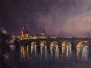 обучение рисунку, виды Праги