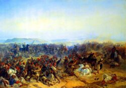 Ф. И. Байков (1818—1890). Сражение при селении Кюрюк-Дара в окрестностях крепости Карс 24 июля 1854 года