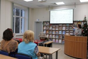 Салон Картографии лекция на новогоднем мероприятии "Петровские Ассамблеи"