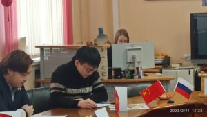 Китайский студент на мероприятии «Символы китайского календаря»