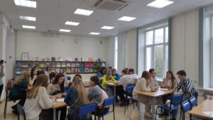 Группа студентов Владимирского филиала Финансового университета при Правительстве Российской Федерации