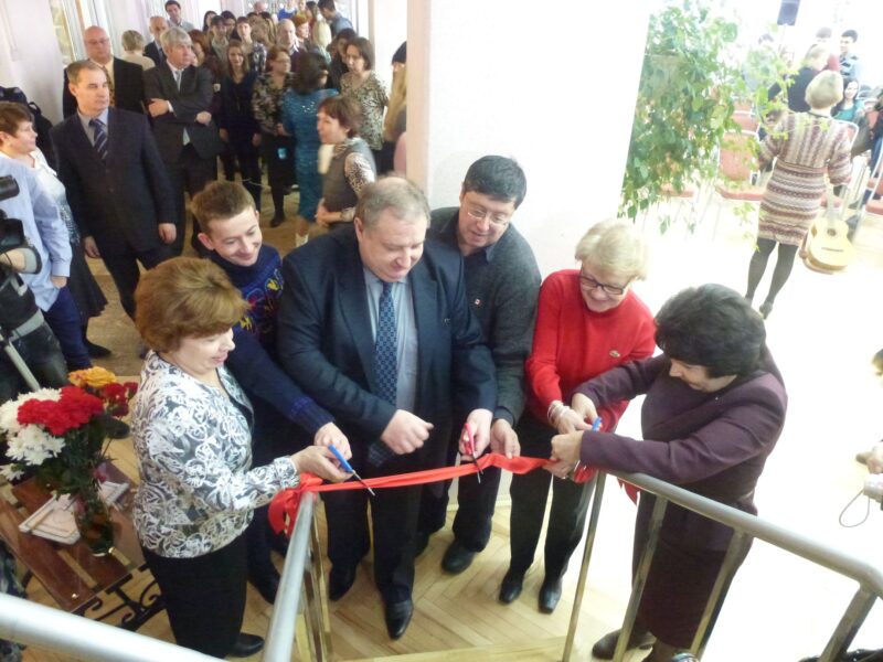 Открытие музея Шмелева в библиотеке