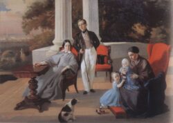 Сорокин Е. Семейный портрет. 1844