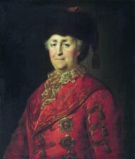 Шибанов М. Екатерина Вторая в дорожном костюме, 1787 год