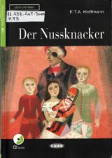 Мужчина, два мальчика и девочка с Щелкунчиком на обложке книги