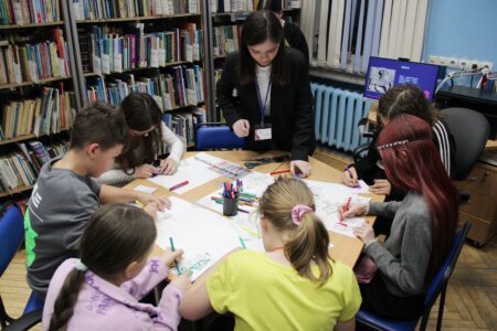 Участники мастер-класса "Лоза и лев"