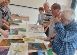 Участники конкурса иллюстраций к произведениям о войне