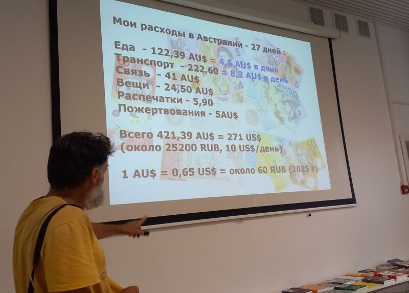 Расходы в Австралии