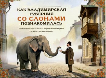 Как Владимирская губерния со слонами познакомилась