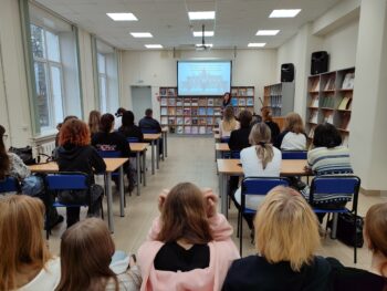 Студенты Высшей инженерно-технической школы имени Д.К. Советкина на лекции